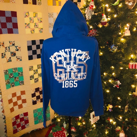 PINK Victoria's Secret Tops - Victoria’s Secret Pink Kentucky SweatShirt Size M